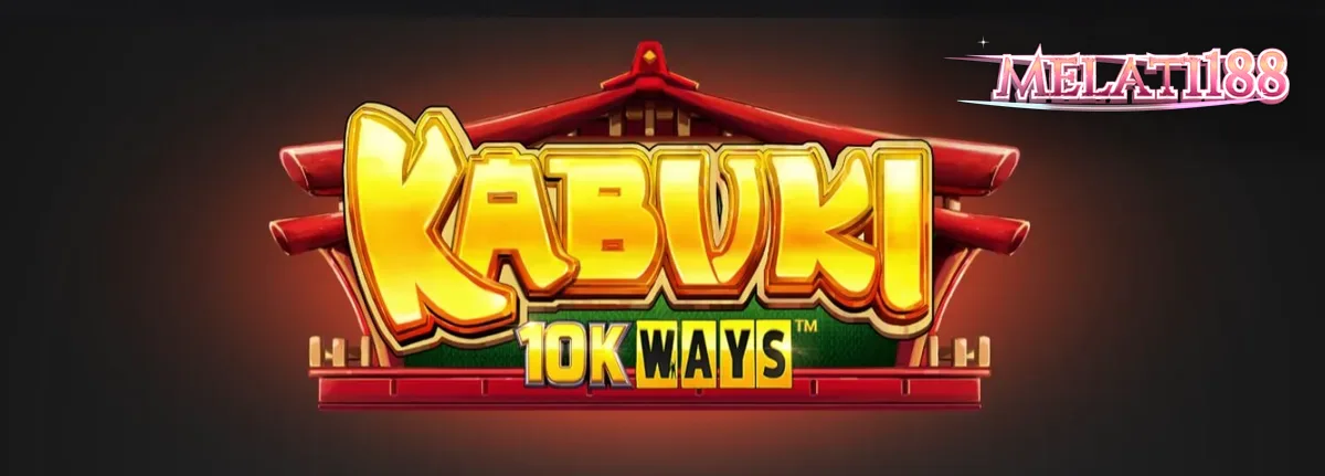 Tampilan visual slot Kabuki 10k Ways dengan tema teater Jepang